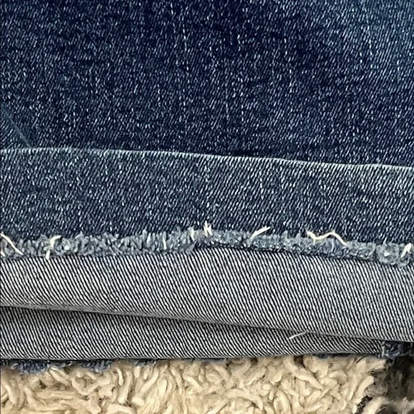 Women's Blue Wide-Leg Jeans - Picture 9 of 14